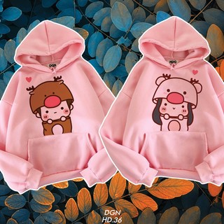 Áo nỉ thu đông, mẫu áo đôi đẹp nhất, hoodie cặp dễ thương local brand giá rẻ