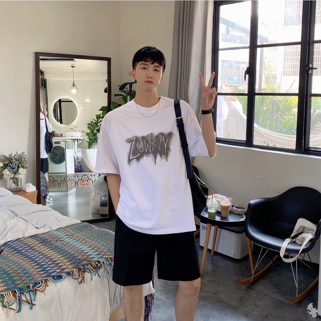 Áo Phông Nam Dafu Cotton Mịn Ngắn Tay Chữ T-shirt Nam Mùa Hè 2023