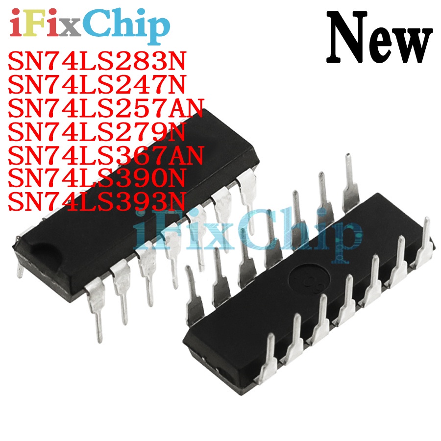 5 Chiếc Mới HD74LS283P DIP-16 74LS283 SN74LS283N DIP SN74LS247N SN74LS257AN SN74LS279N SN74LS367AN S