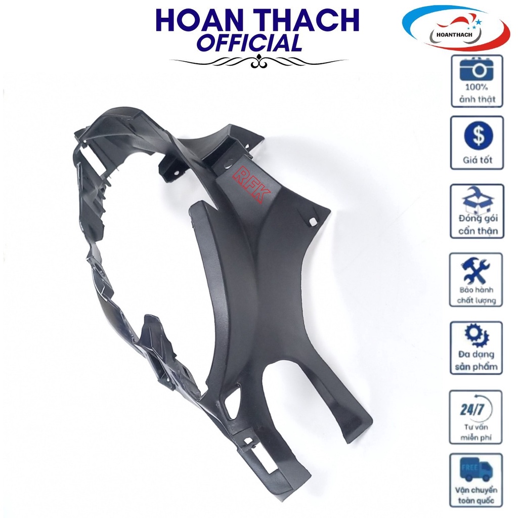 Ốp đầu trước màu đen cho xe Wave S110 nhựa đài loan, HOANTHACH