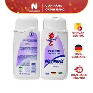 Sữa Tắm Cá Ngựa Perfume Algemarin An Toàn Cho Da Nhạy Cảm - Lọ 300ml
