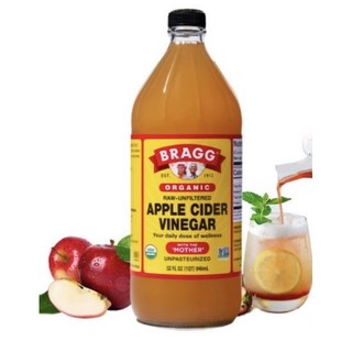 Giấm táo hữu cơ Bragg 946ml