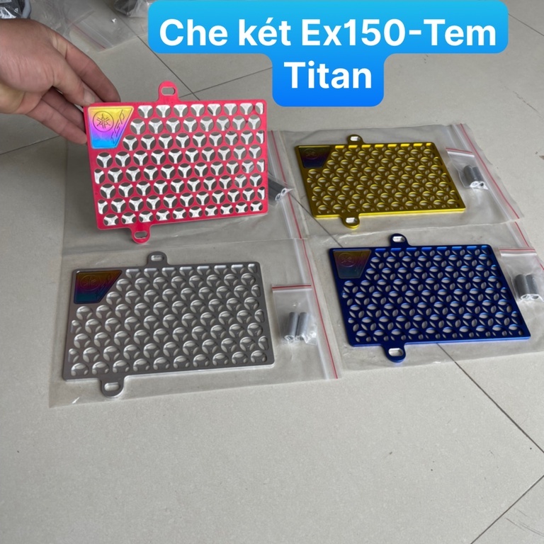 Che Két Nước Ex150 EXCITER 150 Nhôm CNC Tem TiTan cao cấp