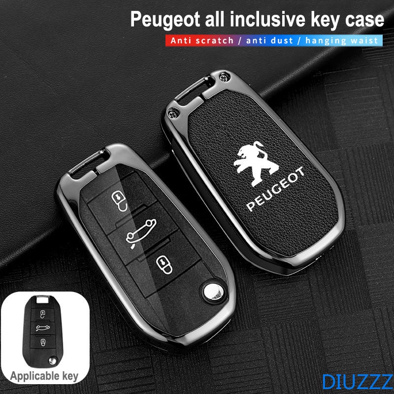 Ốp Bảo Vệ Chìa Khóa Xe Hơi Peugeot 208 3008 307 308 508 408 2008 4008 5008 For Citroen C3 C4 C5 C6 C8 CACTUS C3-XR DS3 DS4 DS5