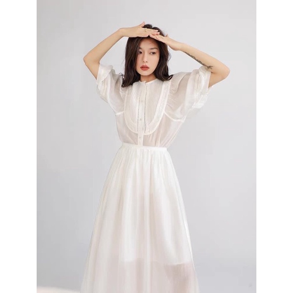 Set váy tơ Hàn Quốc size S/M new