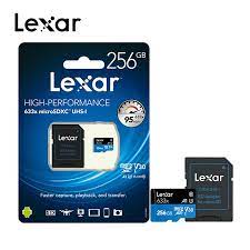 Thẻ nhớ Micro SDXC Lexar Cao cấp 256GB Chính hãng Mai Hoàng Phân Phối, Bảo Hành 3 Năm, 1 Đổi 1