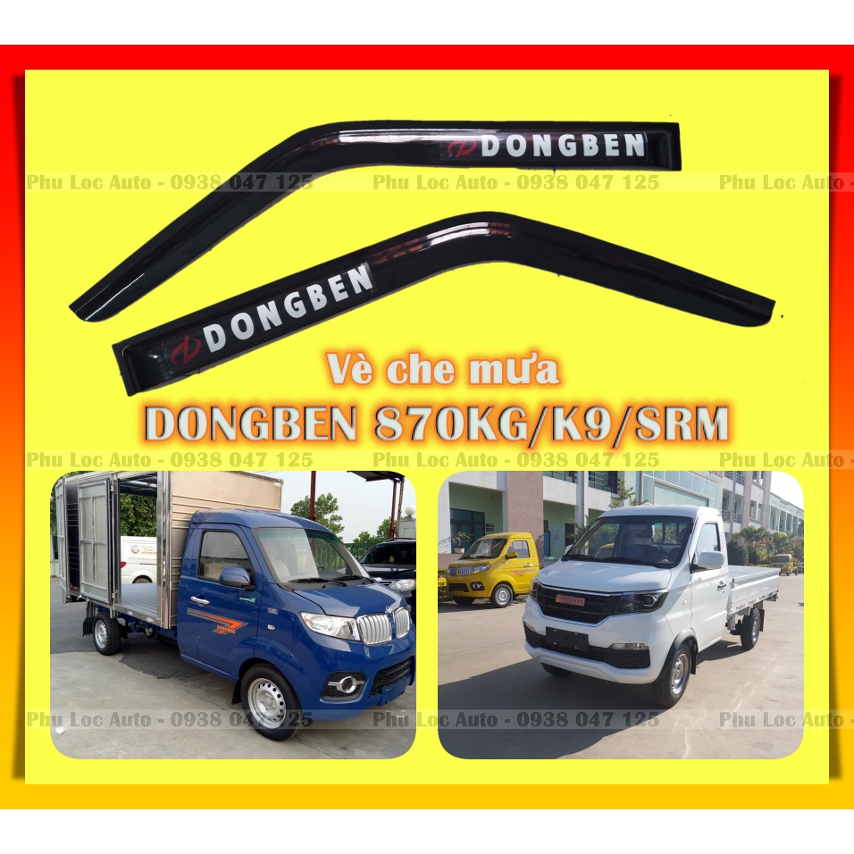 VÈ CHE MƯA KÍNH XE TẢI DONGBEN K9 X30 990KG 870KG SRM