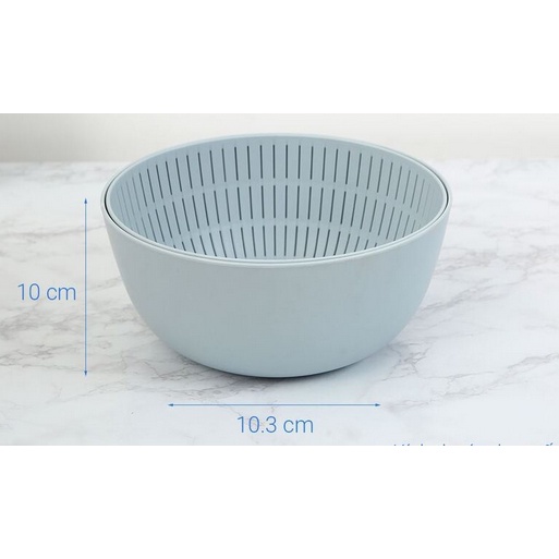 Bộ thau rổ đa năng inochi 23cm