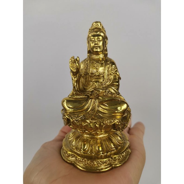 Tượng mẹ quan âm bằng đồng [chất lượng]