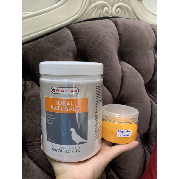 Muối tắm cho chim vẹt TÚI 50gr, 100gr, 200gr date 2026