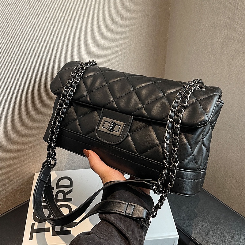 Túi Đeo Chéo Hình Thoi Cỡ Lớn Phong Cách retro Thời Trang Cho Nữ