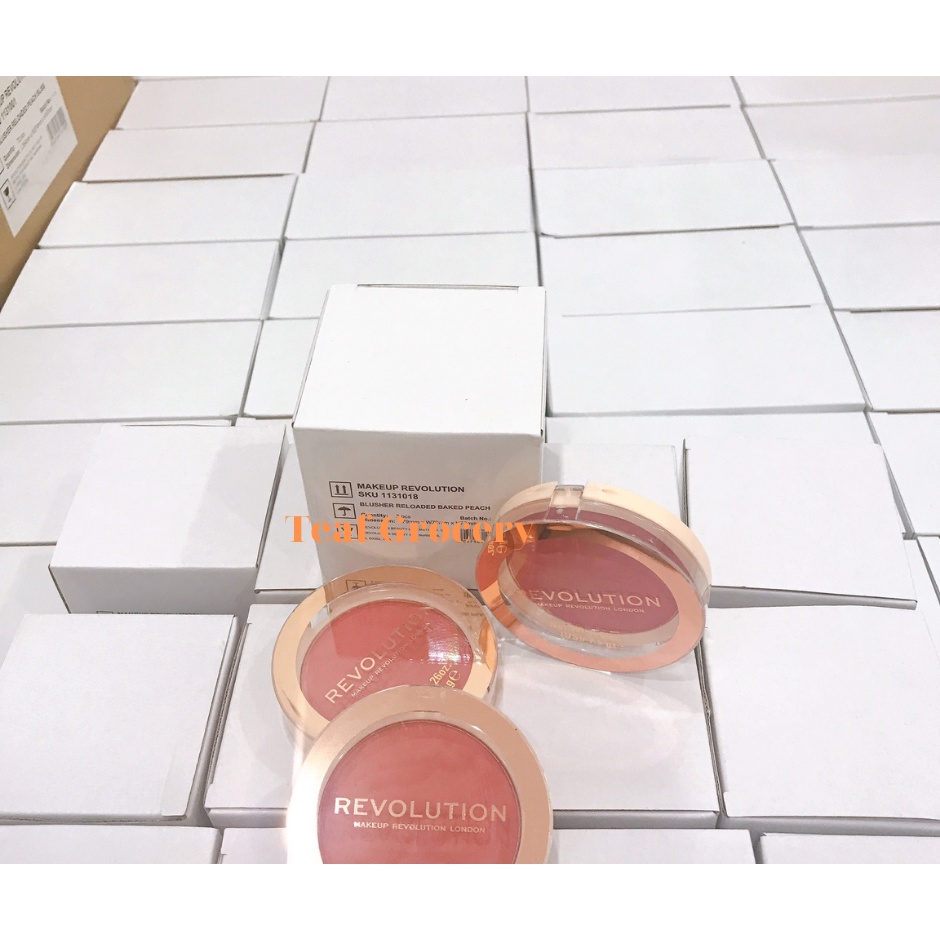 Phấn má hồng - Makeup Revolution London Blusher Reloaded - Tông màu Cam san hô