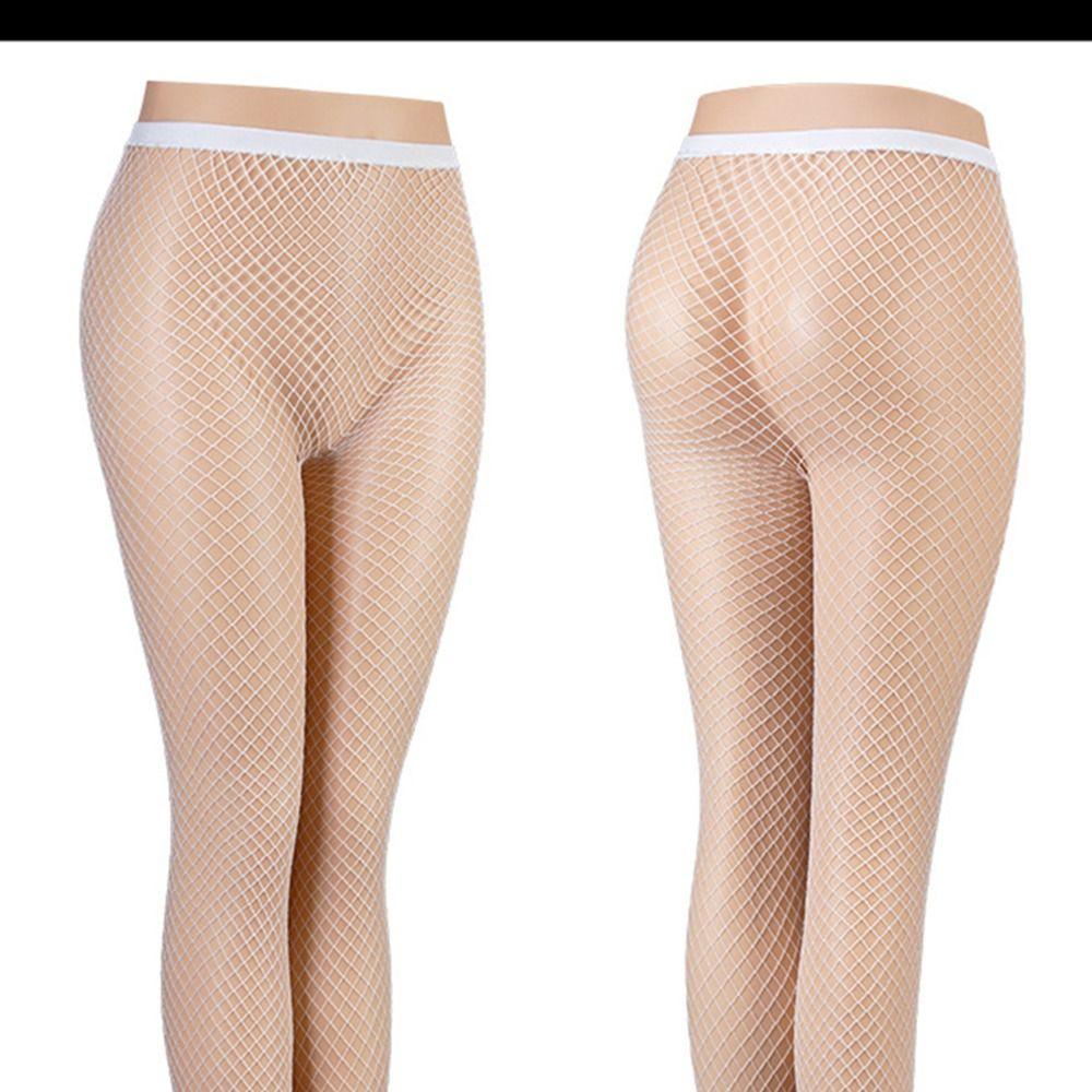 Quần Tất Lưới Nylon Rỗng Thoáng Khí Chống Móc Phong Cách Nhật Bản Cho Nữ