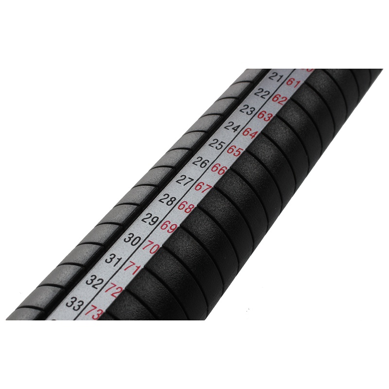 Dụng cụ đo vòng nhựa Mandrel Sizer Stick Tool US 'UK Size --- Đen