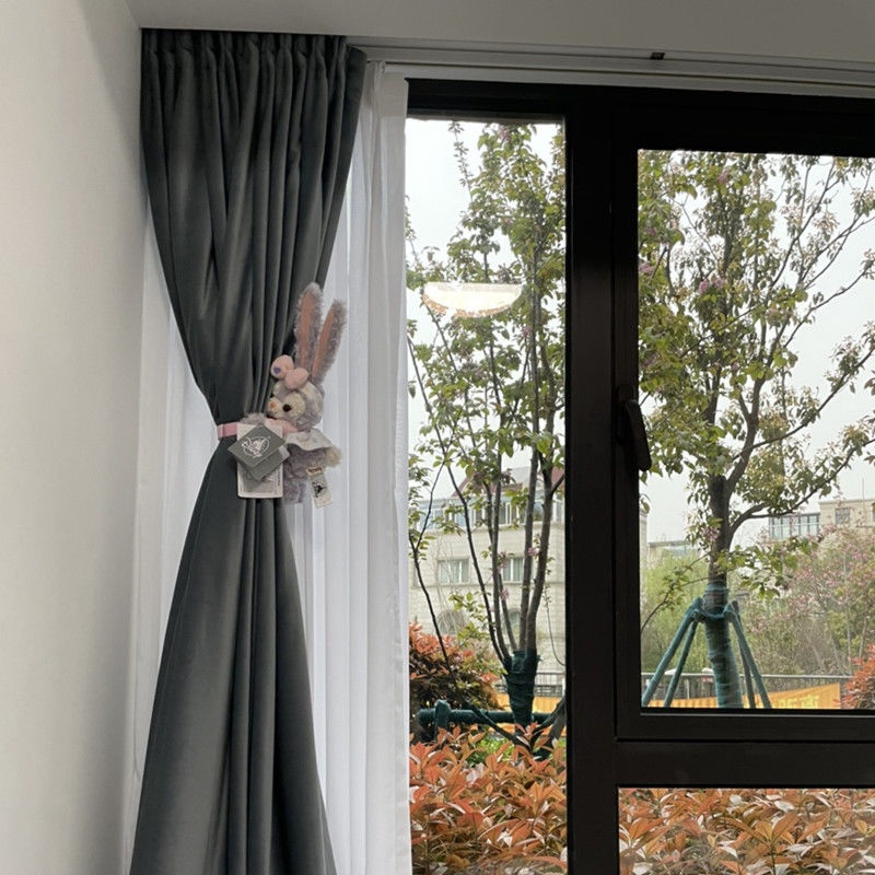Dây Buộc Rèm Cửa Họa Tiết Gấu Duffy / Mèo / Ngôi Sao / Delu Shirley / Hoa Hồng Dễ Thương Dùng Trang Trí