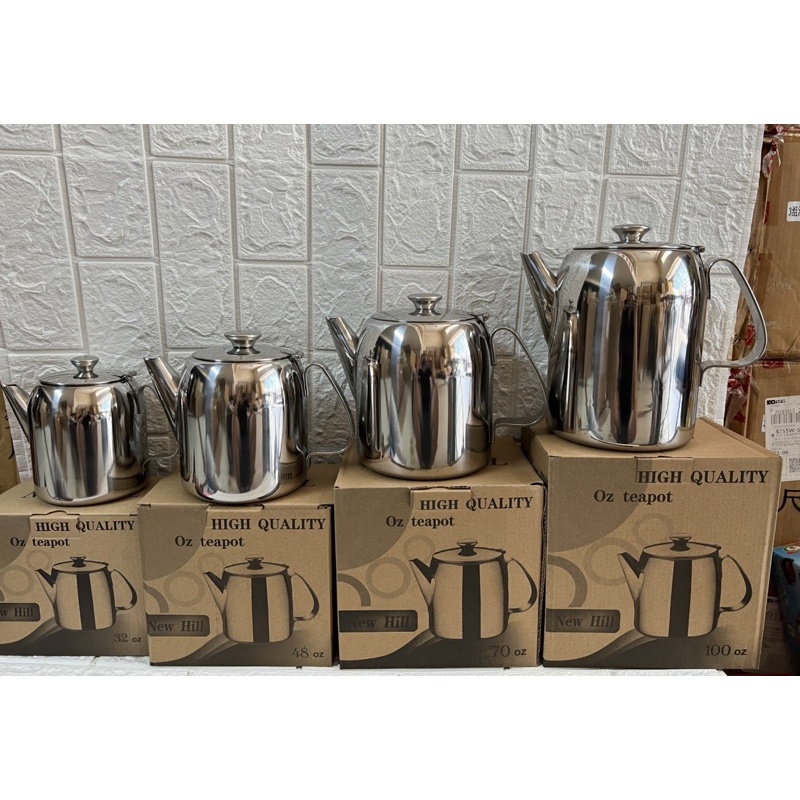 Ấm inox rót trà, caphe inox siêu dày