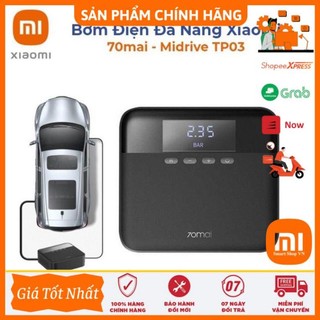 Máy bơm hơi xe ô tô xiaomi 70mai midrive tp03/tp04 - hàng chính hãng