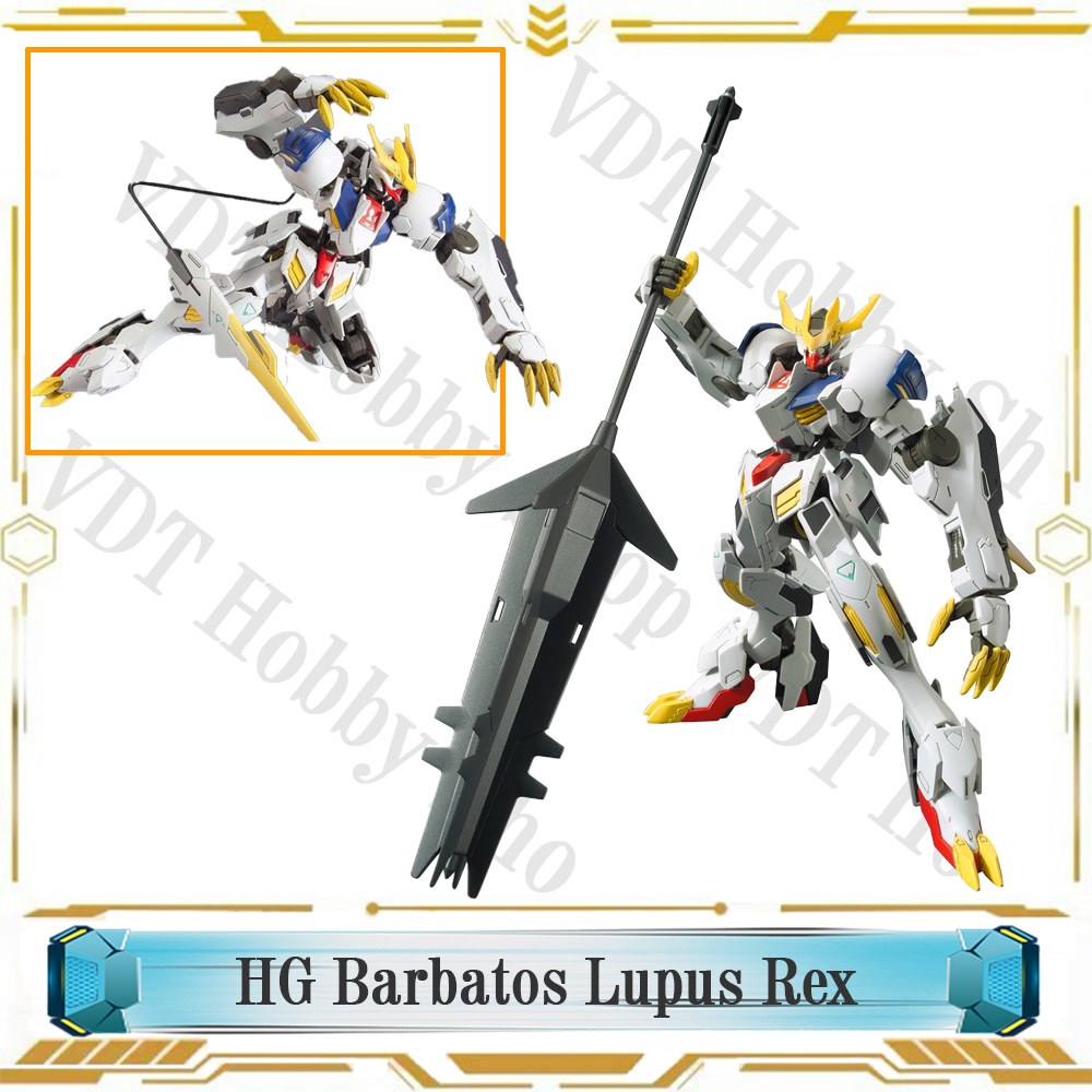 Mô hình gunpla HG B033 Barbatos Lupus Rex