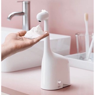 MÁY TẠO BỌT RỬA TAY CẢM BIẾN TỰ ĐỘNG HƯƠU CAO CỔ FULU DỄ THƯƠNG được tặng kèm nước rửa tay