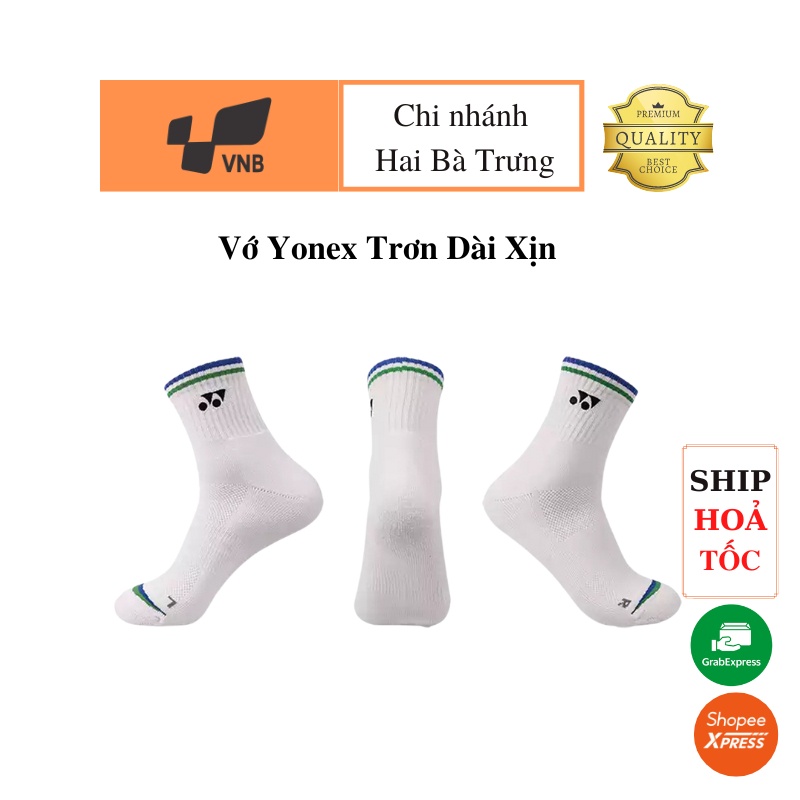 Vớ Cầu Lông Yonex Trơn Dài Xịn,êm ái,độ bền cao