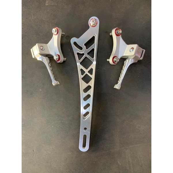 Combo full bộ gác chân Malay gắn cho EXCITER 150/155 . Bas Pô dày 8li/10li