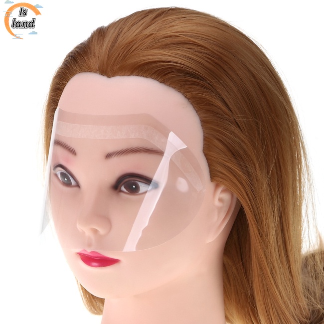 Bộ 50 Mặt Nạ Bảo Vệ Khi Cắt Tóc Có Tay Cầm Tiện Dụng