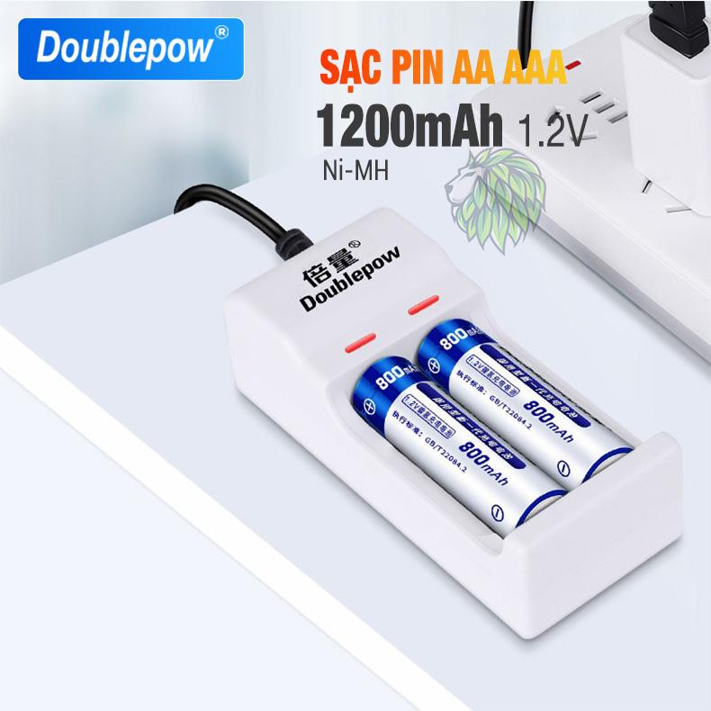 Bộ Sạc Pin AA/AAA DP-U21 + 2 Pin AA 1200mAh