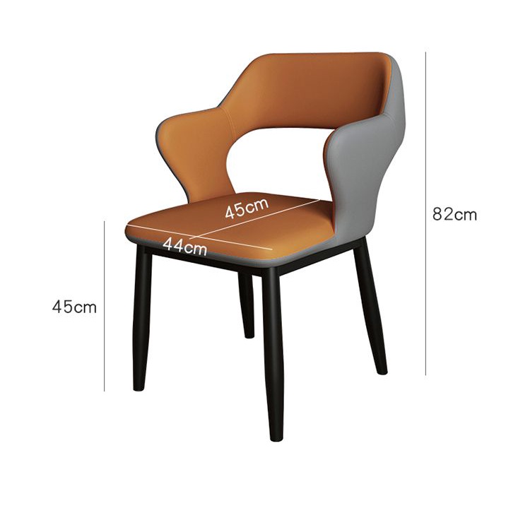 Ghế ăn sang trọng ánh sáng châu Âu ghế sau ghế khách sạn bàn ăn ghế văn phòng ghế máy tính