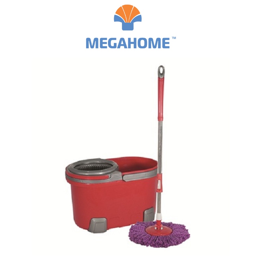 Bộ lau nhà Jet Easy Mop X2 Megahome mâm lau nhựa
