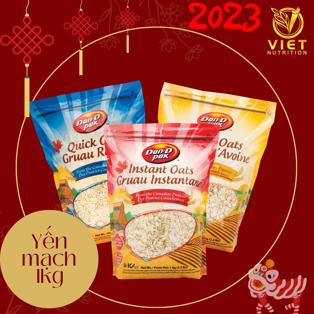 YẾN MẠCH NHẬP KHẨU CANADA 1KG