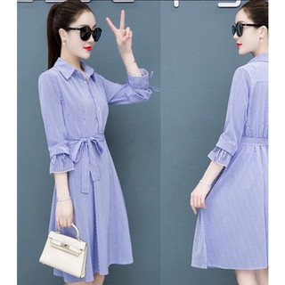 Đầm sơmi 2hand tuyển dáng dài khách xem live chọn mẫu
