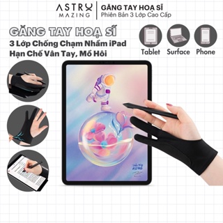 [Chống chạm nhầm] Găng tay hoạ sĩ AstroMazing hỗ trợ vẽ trên điện thoại, máy tính bảng, wacom