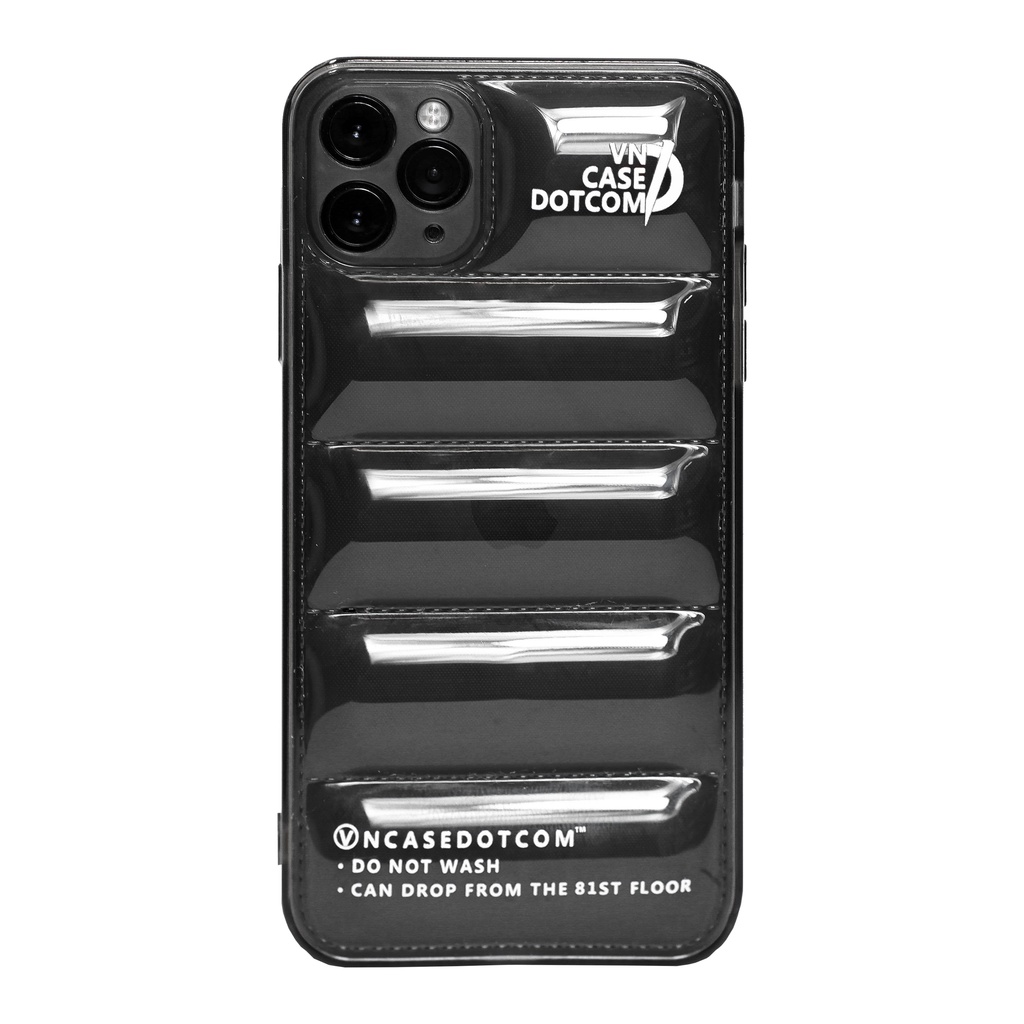 Ốp lưng phao VNCASE nhựa trong suốt 2 phiên bản màu dành cho iPhone 7 đến 14 ProMax