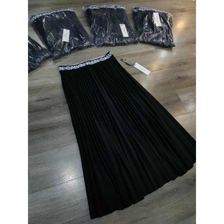 CHÂN VÁY DẬP LY NỮ MIDI