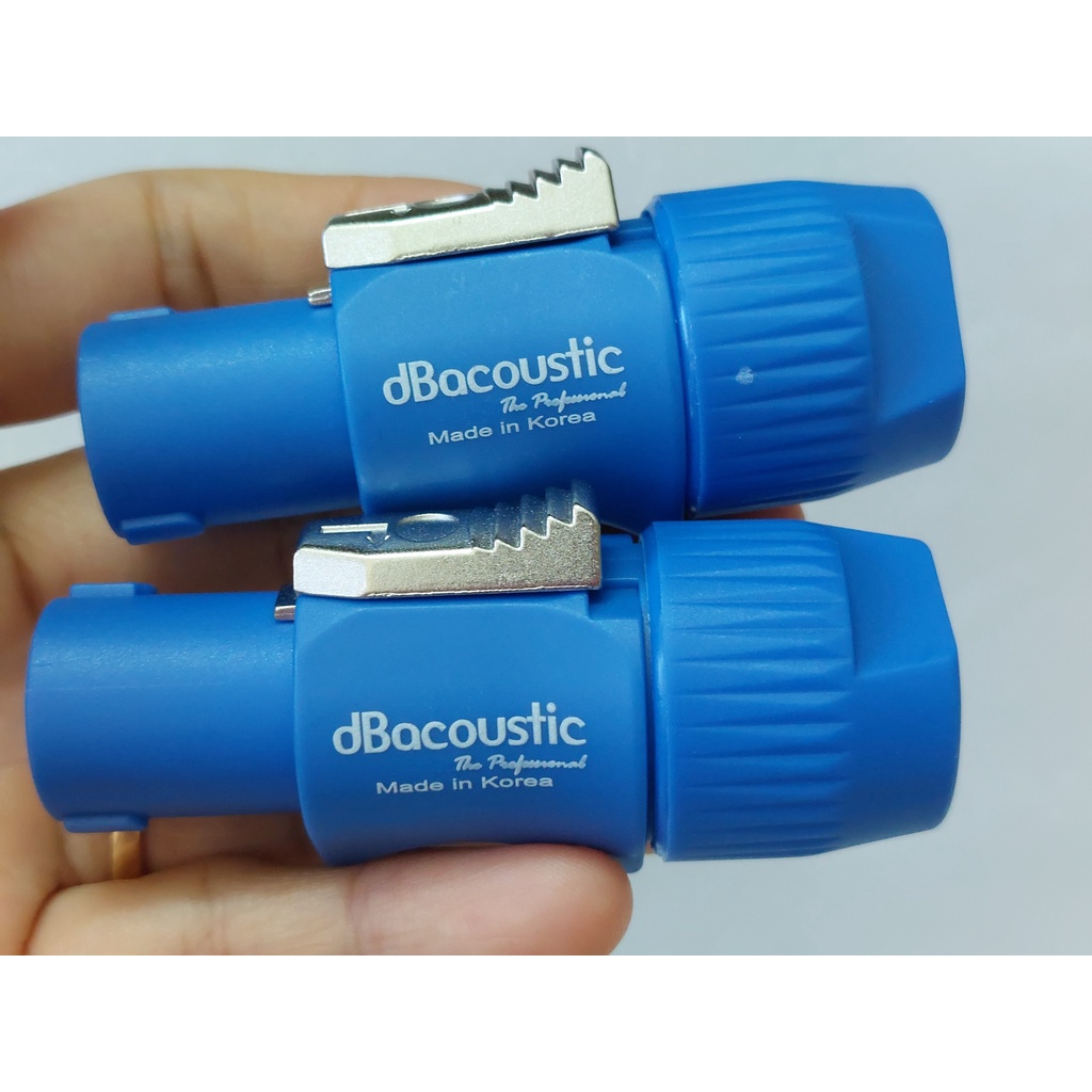 Jack loa Speakon xịn thương hiệu dB acoustic, Rắc cắm loa loại tốt, Giắc loa sân khấu - Phố Nhạc