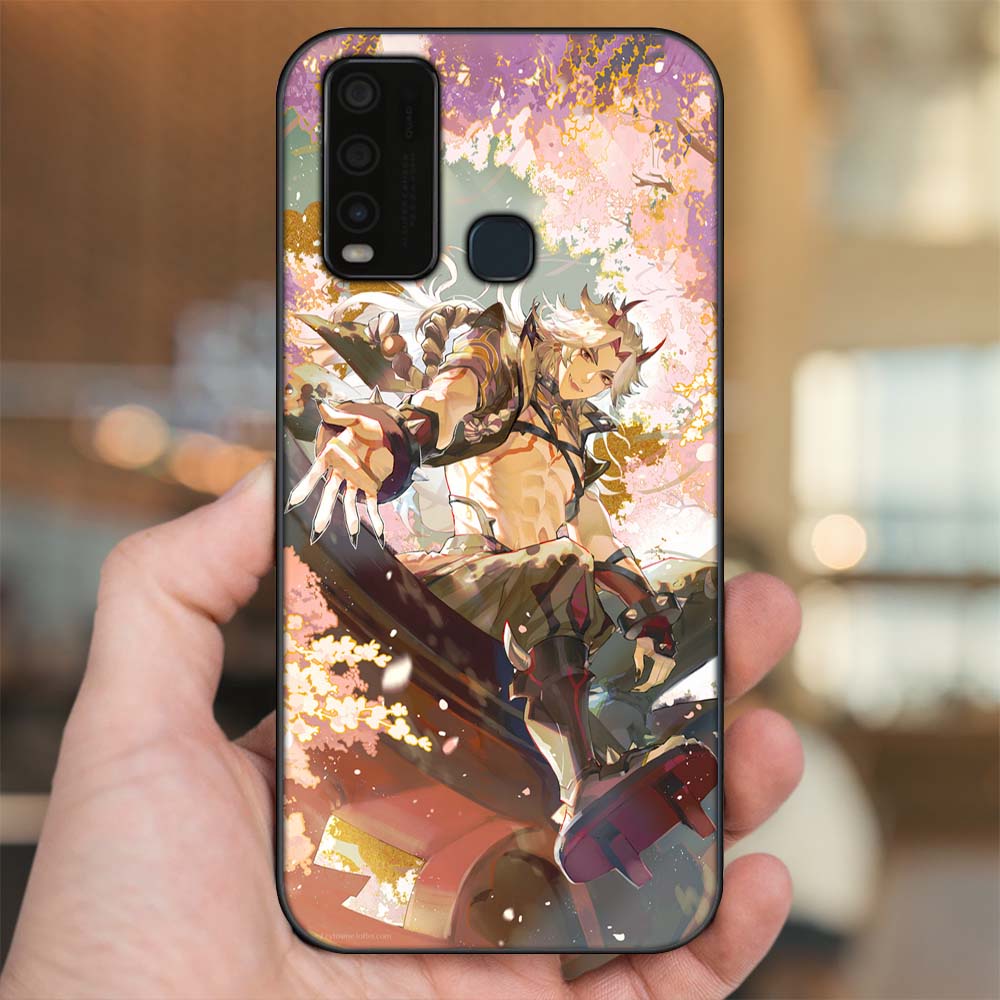 Ốp lưng Vivo Y30, Y50 viền đen in hình Arataki Itto Genshin Impact