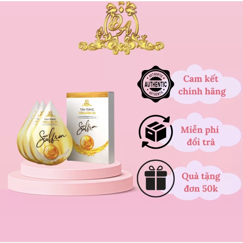 Tắm Trắng Body Collagen X3 Mỹ Phẩm Đông Anh Chính Hãng 3 Gói Bật Tông Tức Thì