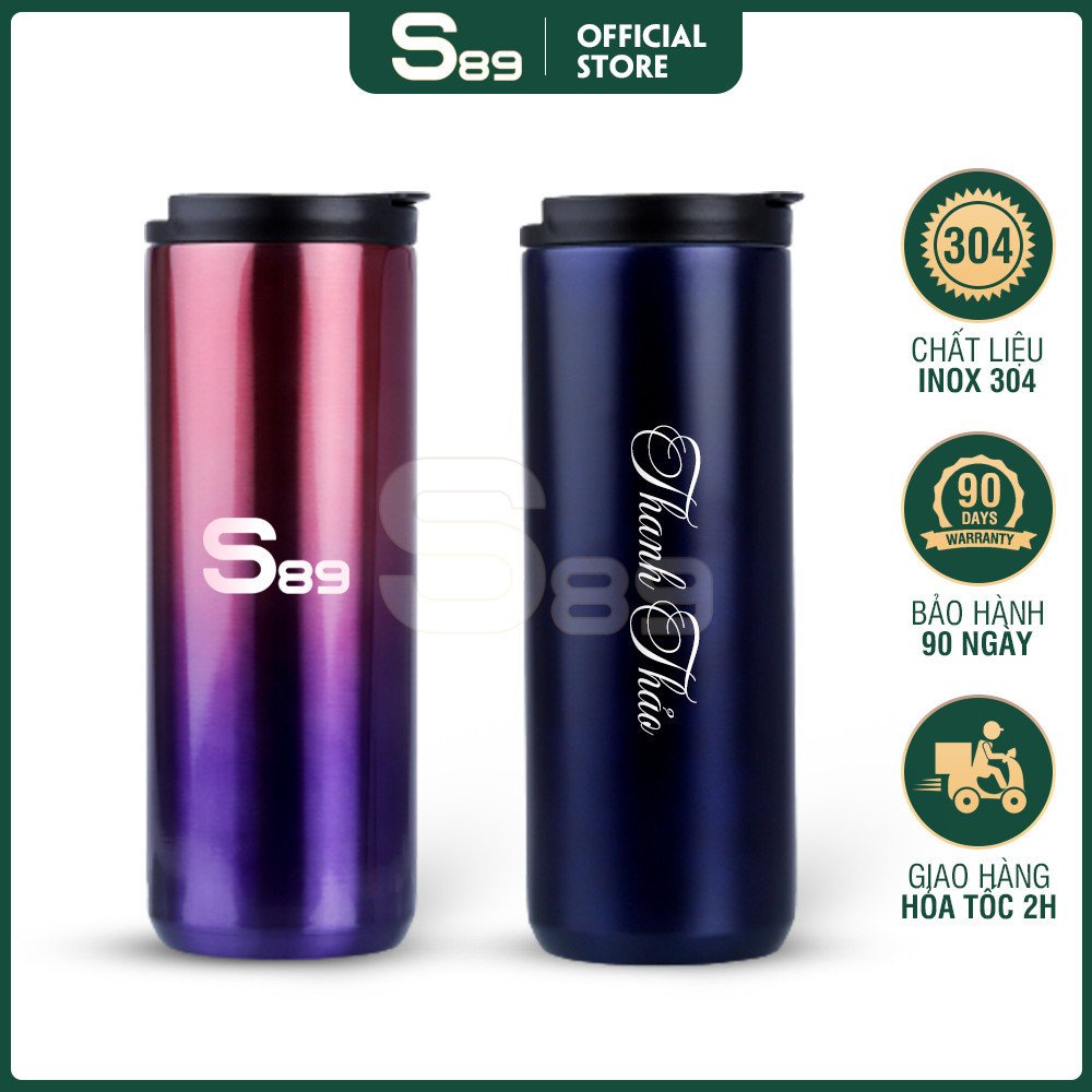 Bình Giữ Nhiệt Khắc Tên 10h Bảo Hành 6 Tháng RICKSTORE