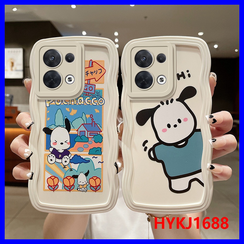 ốp lưng Oppo Reno8 5G ốp lưng Oppo Reno 8Pro 5G Ốp Điện Thoại TPU Silicone Họa Tiết Gợn Sóng Cho OPPO Reno8 Reno 8Pro 8 Pro 5G KLQ