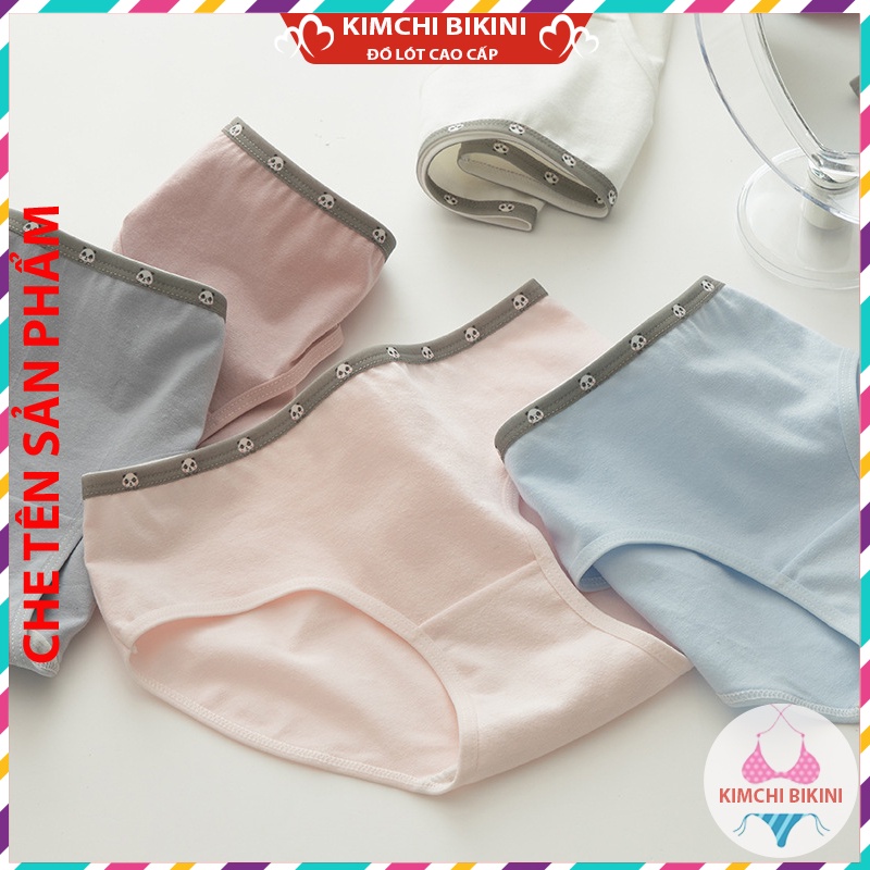 [Thanh Lý] quần si lit nữ Cotton mịn cạp hình dễ thương KIMCHIBIKINI quần xip nữ cute mềm mại xinh đẹp QL072