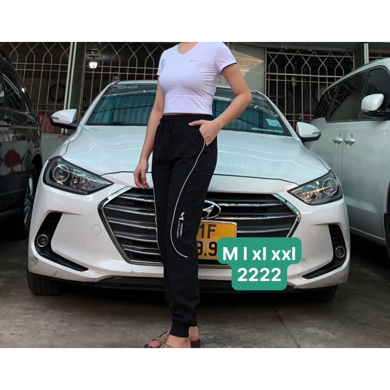 QUẦN JOGGER VẢI DÙ THỂ THAO GYM/Yoga