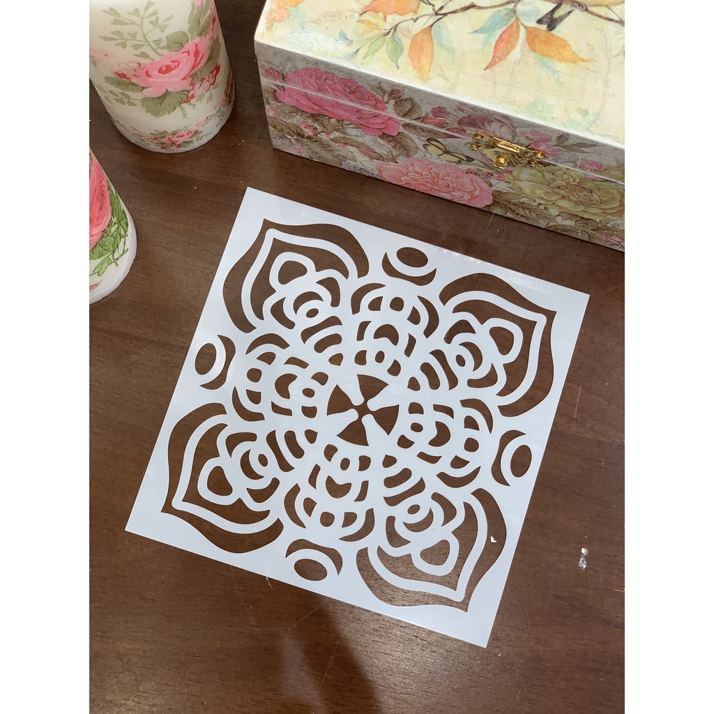 Khuôn in hình vẽ hoạ tiết vintage