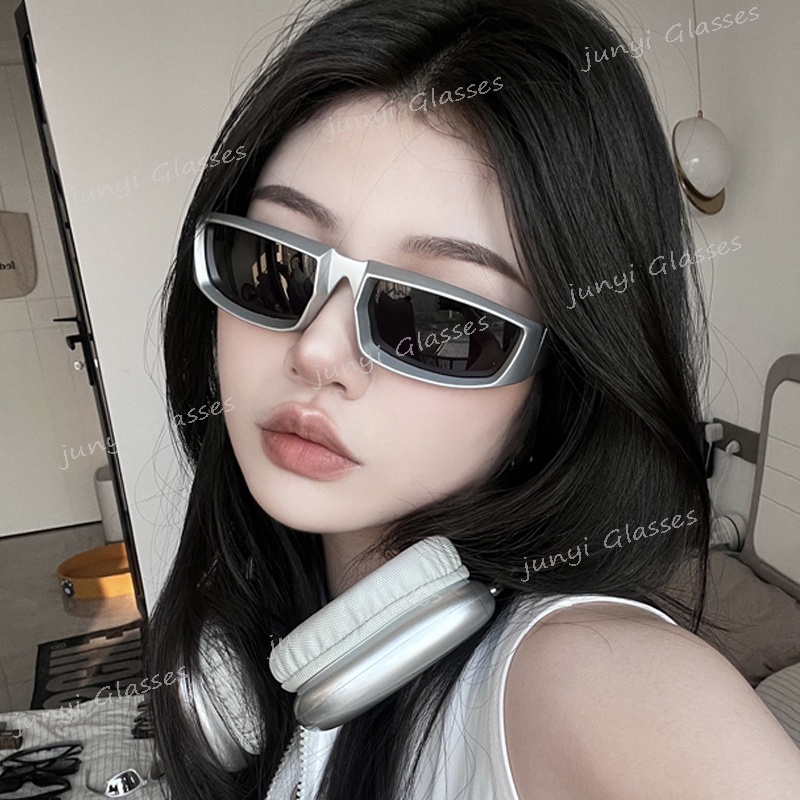 Kính Mát Y2K Phong Cách Steampunk Thời Trang Cho Nữ