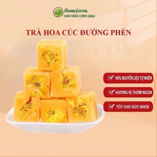 Trà hoa cúc đường phèn mật ong Camifarm dưỡng nhan, thanh lọc