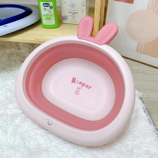 Chậu rửa mặt gấp gọn Honper tai thỏ