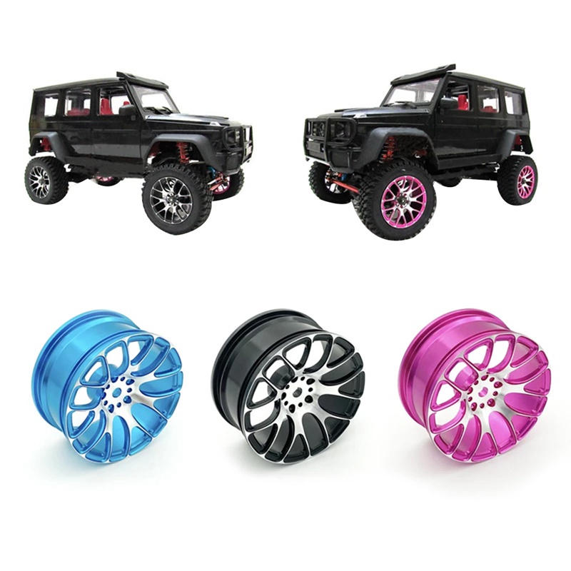 Trục Bánh Xe Bằng Kim Loại Màu Xanh Dương Cho Xe Hơi Điều Khiển Từ Xa HSP 94123 94122 FW06 TT01 TT02 1 / 10