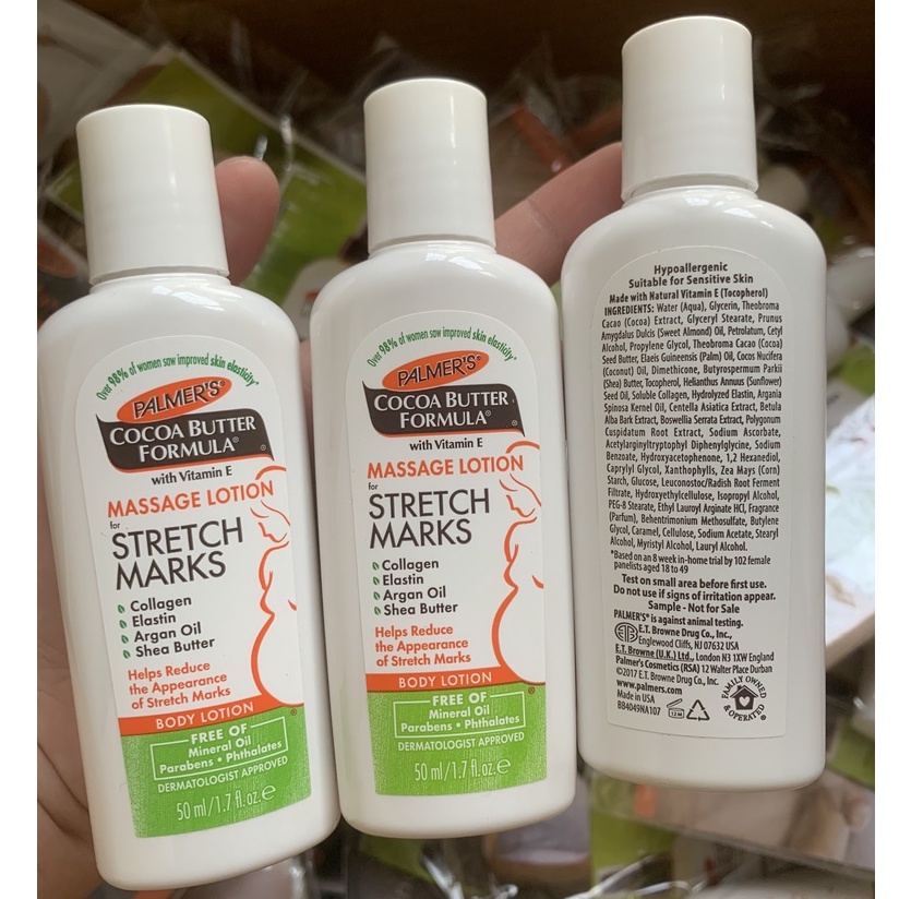 Lotion Rạn Da Cho Mẹ Bầu Palmer's Cocoa Butter Formula Massage Lotion For Stretch Marks