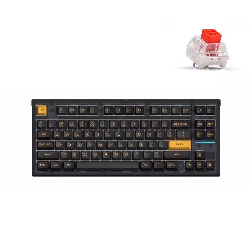 Bàn Phím Cơ Không Dây - FL-Esport FL750 SAM Polar Night - Wireless 2.4Ghz - Gasket Mount - LED RGB- Hotswap