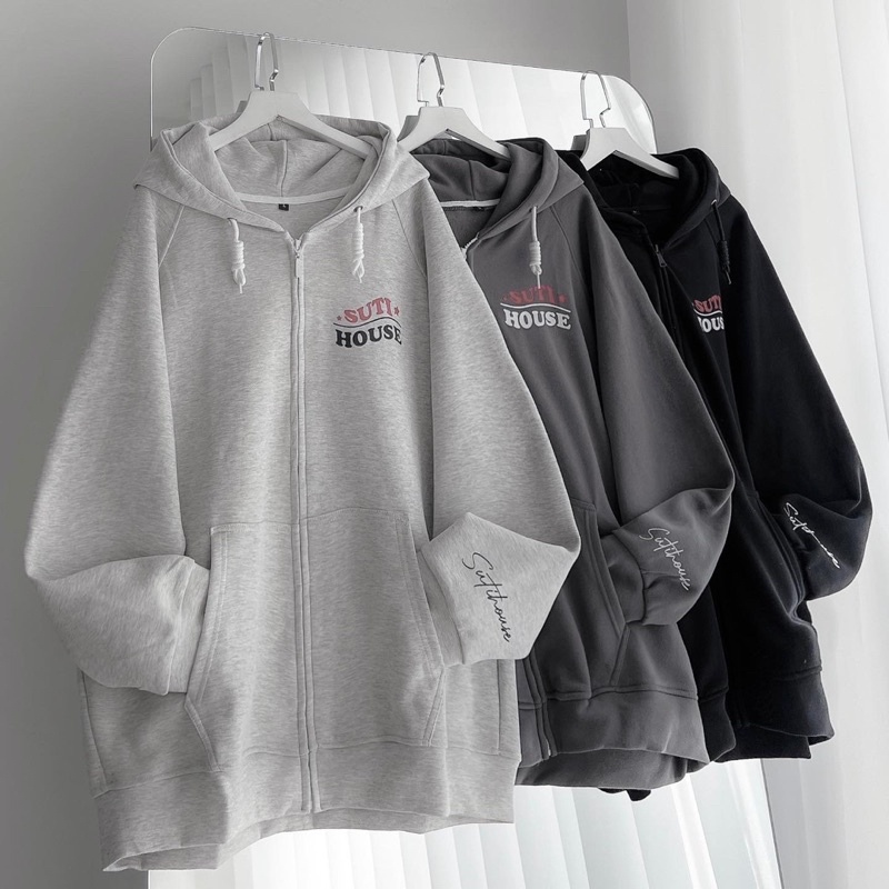 [ẢNH THẬT-CÓ SẴN] Áo Khoác Nỉ Hoodie Zip SIMPLE STH Nhiều Màu Form Rộng Unisex Nam Nữ - Suti House