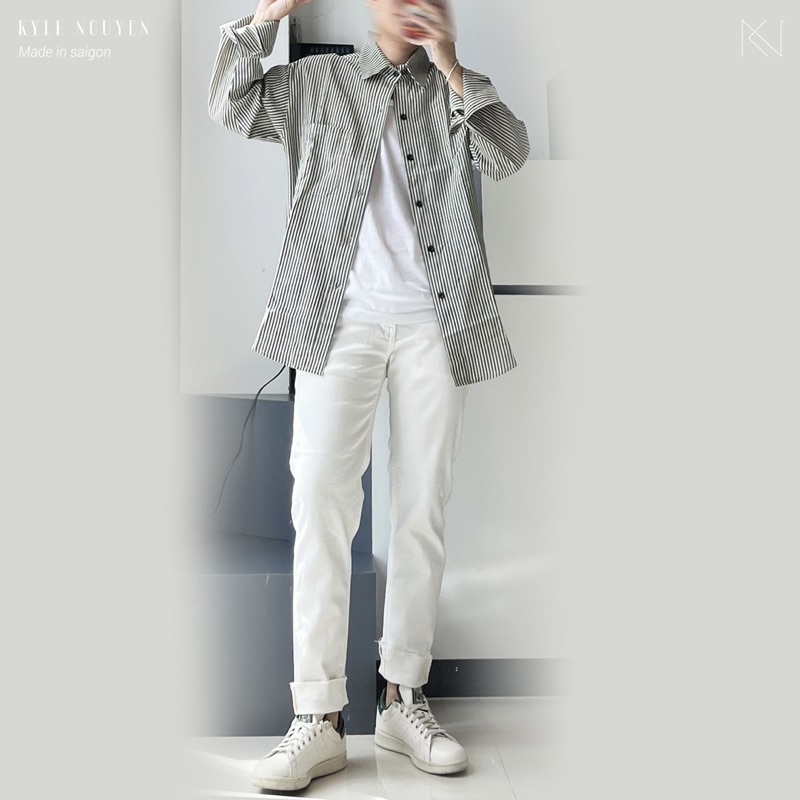 QUẦN SKINNY JEANS TRẮNG- SKINNY JEANS'S KN